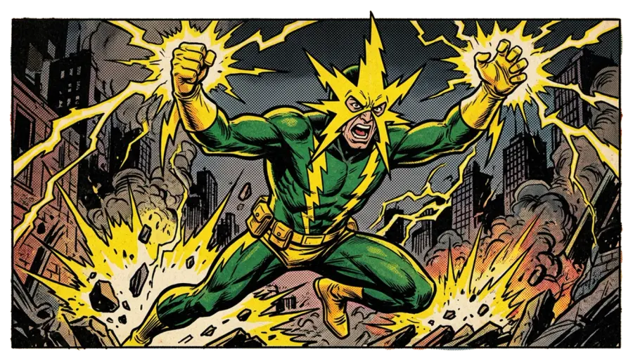 Electro, villano que enlaces tóxicos